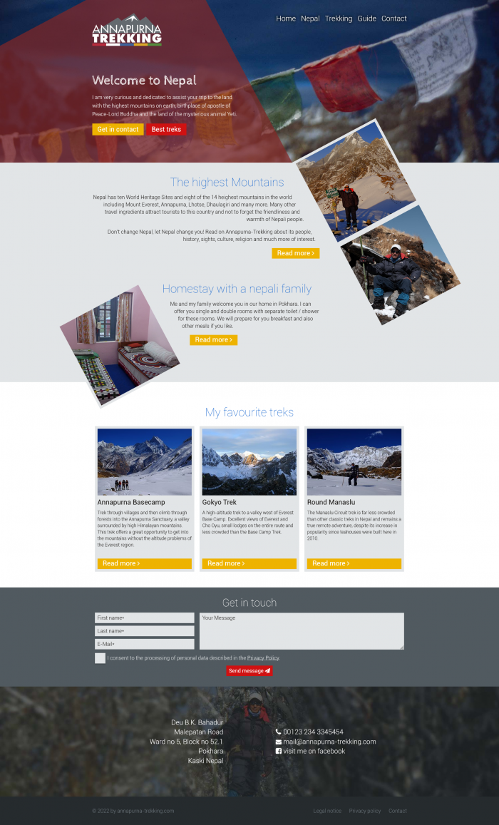 Annapurna Trekking Desktop