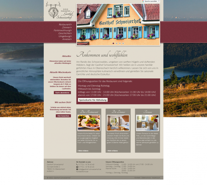 Gasthof Schweizerhof Desktop Gasthof Schweizerhof Desktop