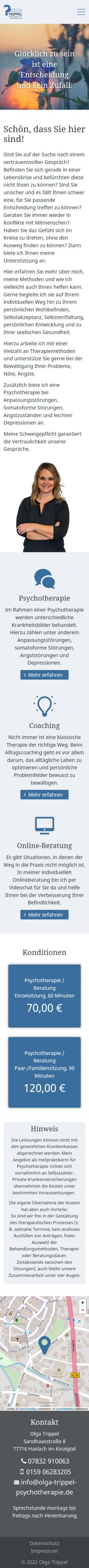 Olga Trippel Psychotherapie Smartphone Olga Trippel Psychotherapie Smartphone